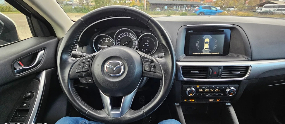 Mazda CX-5 cena 59800 przebieg: 136852, rok produkcji 2017 z Wąchock małe 154
